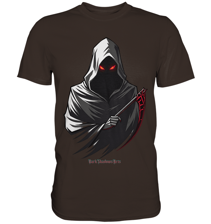Shadow Reaper Hooded Harbinger - Premium Shirt | Unisex - Shirts | Dark Shadows Arts