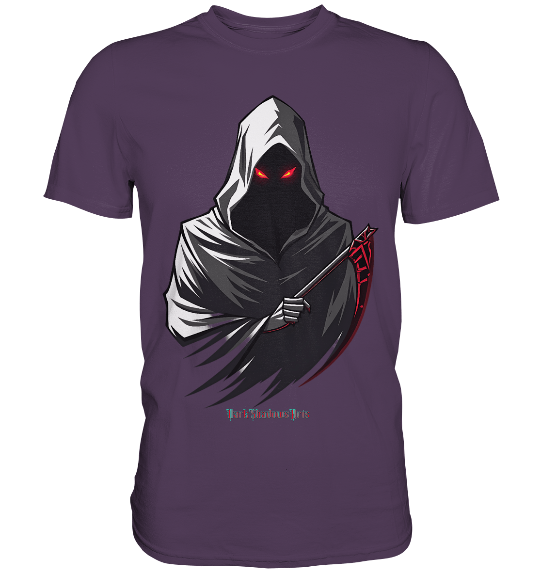 Shadow Reaper Hooded Harbinger - Premium Shirt | Unisex - Shirts | Dark Shadows Arts