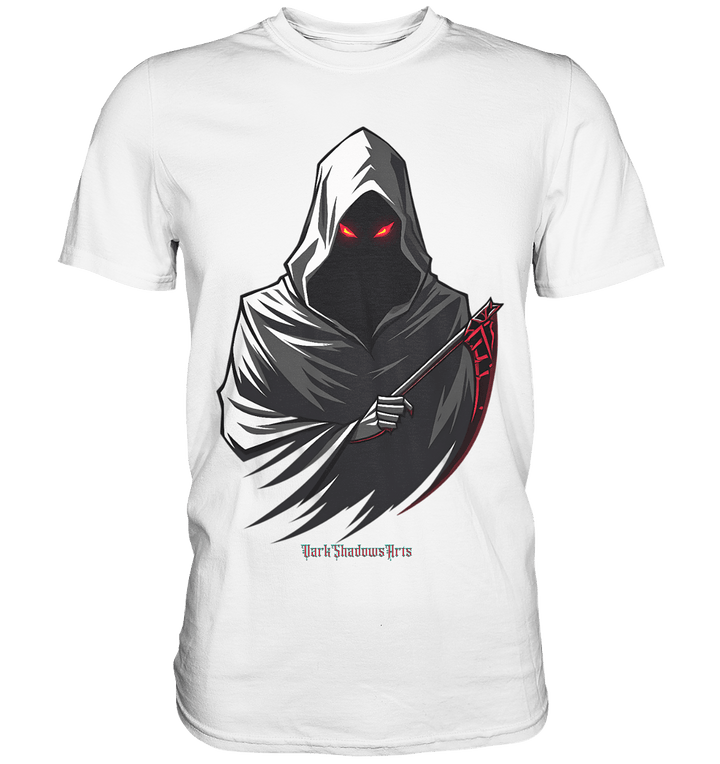 Shadow Reaper Hooded Harbinger - Premium Shirt | Unisex - Shirts | Dark Shadows Arts