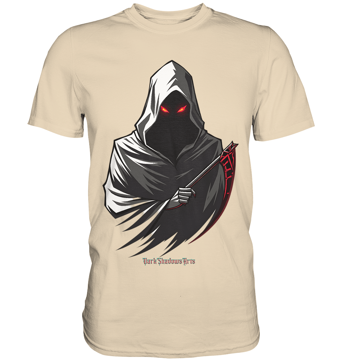 Shadow Reaper Hooded Harbinger - Premium Shirt | Unisex - Shirts | Dark Shadows Arts