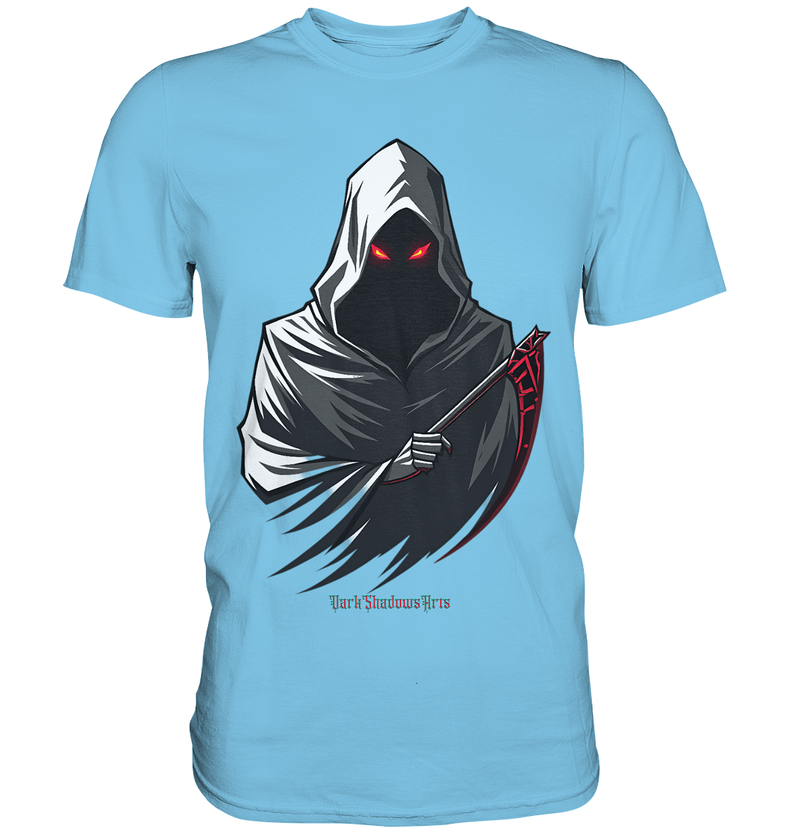 Shadow Reaper Hooded Harbinger - Premium Shirt | Unisex - Shirts | Dark Shadows Arts