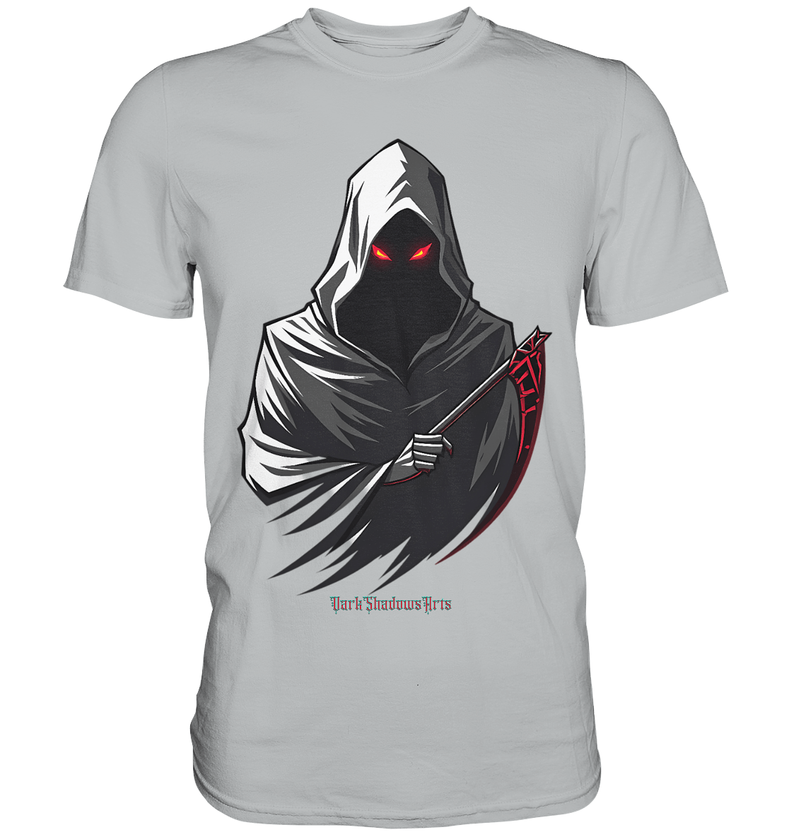 Shadow Reaper Hooded Harbinger - Premium Shirt | Unisex - Shirts | Dark Shadows Arts