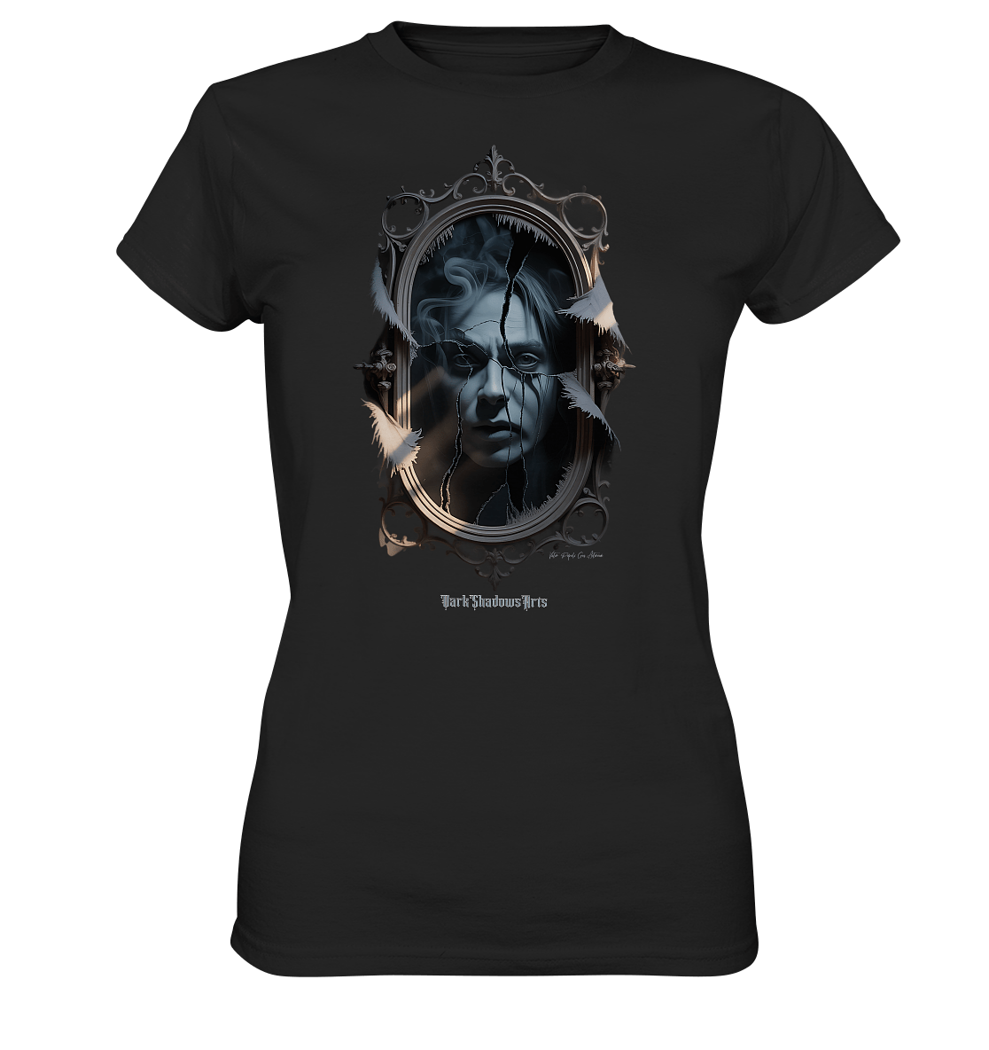 shadow reflections - zerbrochene spiegel und verlorene seelen - Ladies Premium Shirt | Lady - Shirts | Dark Shadows Arts
