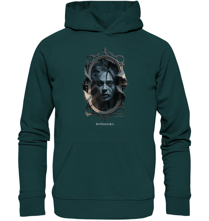 shadow reflections - zerbrochene spiegel und verlorene seelen - Organic Hoodie | Hoodies | Dark Shadows Arts