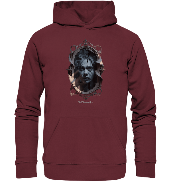 shadow reflections - zerbrochene spiegel und verlorene seelen - Organic Hoodie | Hoodies | Dark Shadows Arts