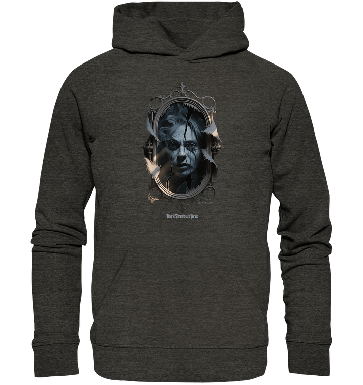 shadow reflections - zerbrochene spiegel und verlorene seelen - Organic Hoodie | Hoodies | Dark Shadows Arts