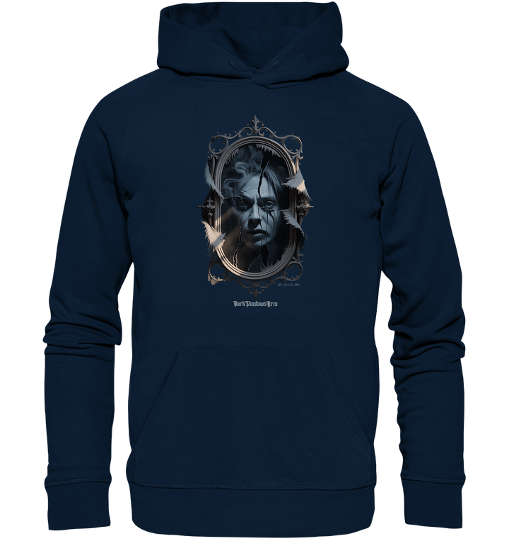 shadow reflections - zerbrochene spiegel und verlorene seelen - Organic Hoodie | Hoodies | Dark Shadows Arts
