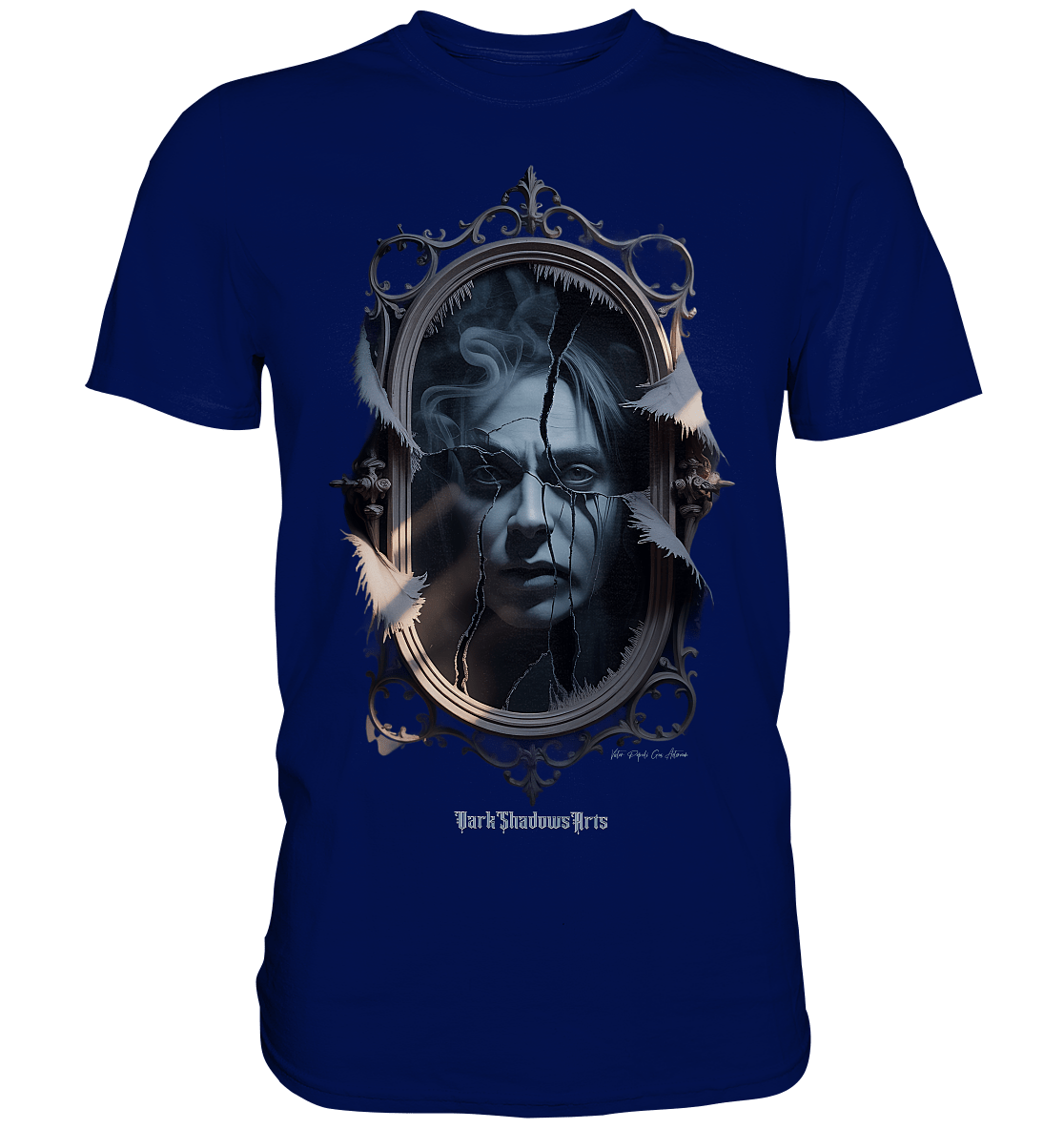 shadow reflections - zerbrochene spiegel und verlorene seelen - Premium Shirt | Unisex - Shirts | Dark Shadows Arts