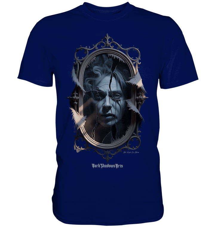 shadow reflections - zerbrochene spiegel und verlorene seelen - Premium Shirt | Unisex - Shirts | Dark Shadows Arts