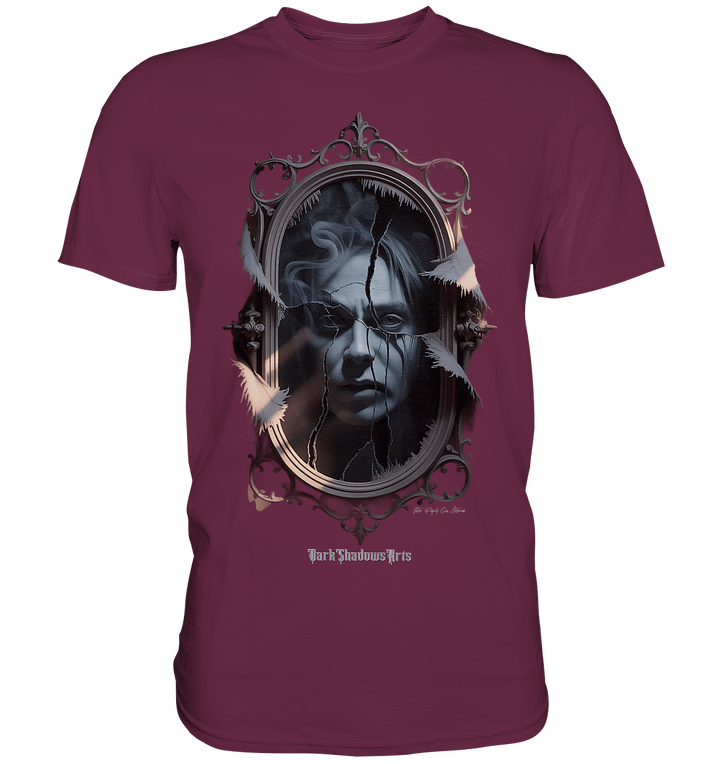 shadow reflections - zerbrochene spiegel und verlorene seelen - Premium Shirt | Unisex - Shirts | Dark Shadows Arts