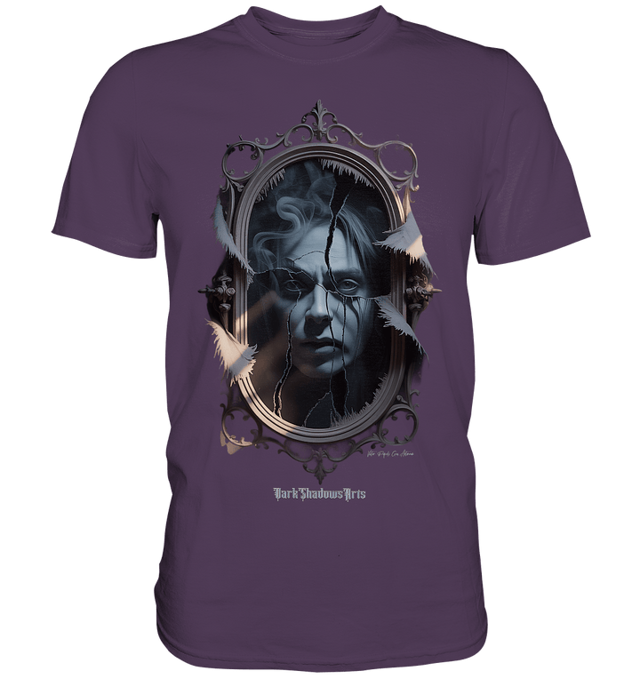 shadow reflections - zerbrochene spiegel und verlorene seelen - Premium Shirt | Unisex - Shirts | Dark Shadows Arts