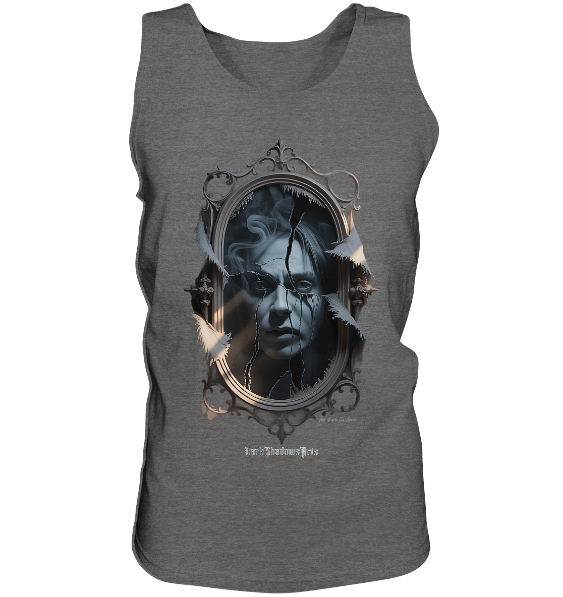 shadow reflections - zerbrochene spiegel und verlorene seelen - Relaxed Tank Top | Tank - Tops | Dark Shadows Arts