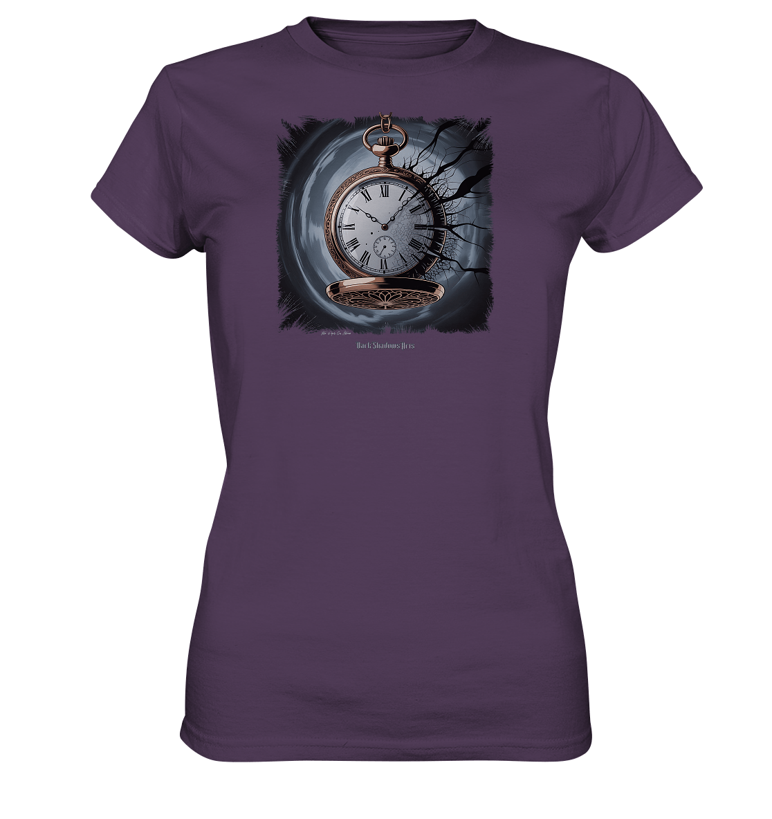 shadowed time - die zerbrochene uhr der verlorenen zeit - Ladies Premium Shirt | Lady - Shirts | Dark Shadows Arts