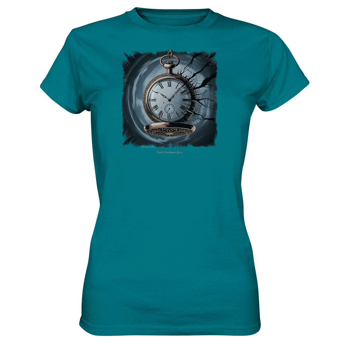 shadowed time - die zerbrochene uhr der verlorenen zeit - Ladies Premium Shirt | Lady - Shirts | Dark Shadows Arts