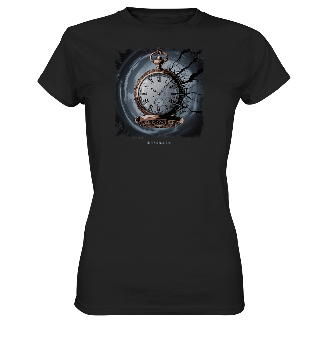 shadowed time - die zerbrochene uhr der verlorenen zeit - Ladies Premium Shirt | Lady - Shirts | Dark Shadows Arts