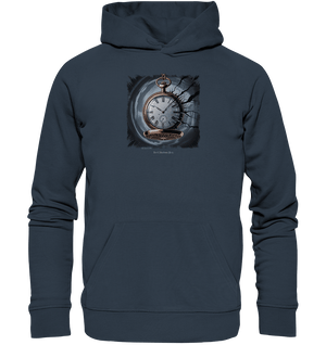 shadowed time - die zerbrochene uhr der verlorenen zeit - Organic Hoodie | Hoodies | Dark Shadows Arts