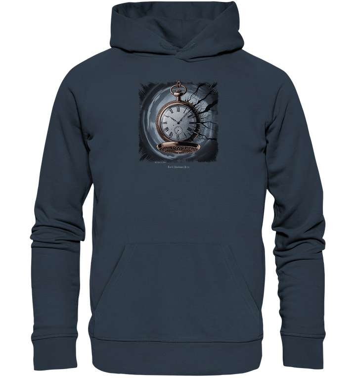 shadowed time - die zerbrochene uhr der verlorenen zeit - Organic Hoodie | Hoodies | Dark Shadows Arts