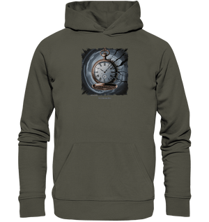 shadowed time - die zerbrochene uhr der verlorenen zeit - Organic Hoodie | Hoodies | Dark Shadows Arts