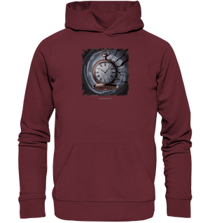 shadowed time - die zerbrochene uhr der verlorenen zeit - Organic Hoodie | Hoodies | Dark Shadows Arts