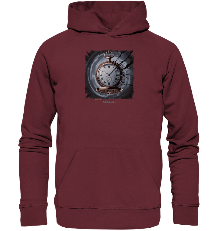 shadowed time - die zerbrochene uhr der verlorenen zeit - Organic Hoodie | Hoodies | Dark Shadows Arts