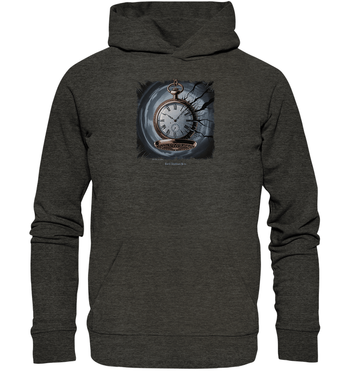 shadowed time - die zerbrochene uhr der verlorenen zeit - Organic Hoodie | Hoodies | Dark Shadows Arts