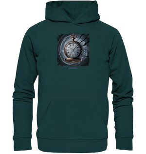 shadowed time - die zerbrochene uhr der verlorenen zeit - Organic Hoodie | Hoodies | Dark Shadows Arts