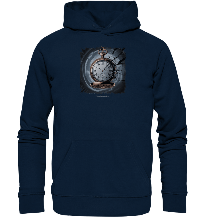 shadowed time - die zerbrochene uhr der verlorenen zeit - Organic Hoodie | Hoodies | Dark Shadows Arts