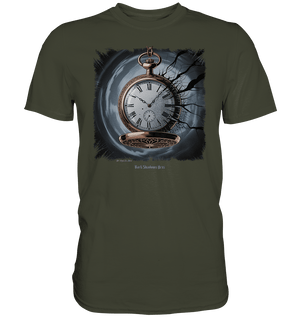 shadowed time - die zerbrochene uhr der verlorenen zeit - Premium Shirt | Unisex - Shirts | Dark Shadows Arts