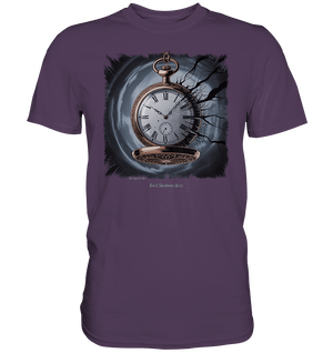 shadowed time - die zerbrochene uhr der verlorenen zeit - Premium Shirt | Unisex - Shirts | Dark Shadows Arts