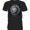 shadowed time - die zerbrochene uhr der verlorenen zeit - Premium Shirt | Unisex - Shirts | Dark Shadows Arts