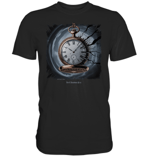 shadowed time - die zerbrochene uhr der verlorenen zeit - Premium Shirt | Unisex - Shirts | Dark Shadows Arts