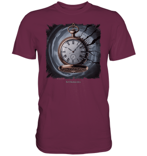 shadowed time - die zerbrochene uhr der verlorenen zeit - Premium Shirt | Unisex - Shirts | Dark Shadows Arts