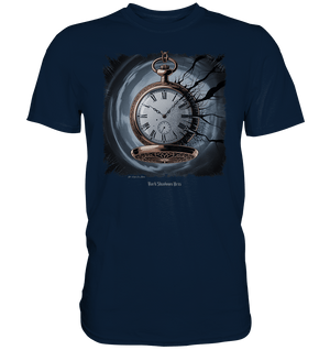 shadowed time - die zerbrochene uhr der verlorenen zeit - Premium Shirt | Unisex - Shirts | Dark Shadows Arts