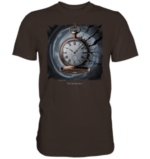 shadowed time - die zerbrochene uhr der verlorenen zeit - Premium Shirt | Unisex - Shirts | Dark Shadows Arts