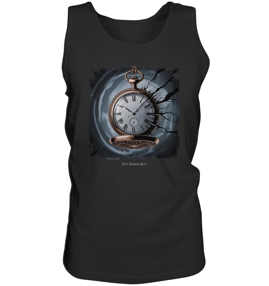 Shadowed time - Die zerbrochene Uhr der verlorenen Zeit - Relaxed Tank Top | Tank - Tops | Dark Shadows Arts