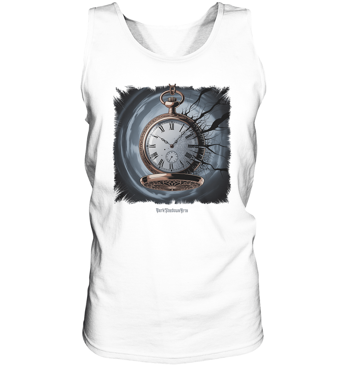 Shadowed time - Die zerbrochene Uhr der verlorenen Zeit - Relaxed Tank Top | Tank - Tops | Dark Shadows Arts