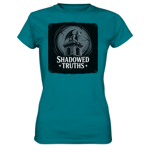shadowed truths - düstere gargoyle - kunst mit tiefgründiger symbolik - Ladies Premium Shirt | Lady - Shirts | Dark Shadows Arts