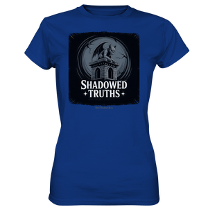 shadowed truths - düstere gargoyle - kunst mit tiefgründiger symbolik - Ladies Premium Shirt | Lady - Shirts | Dark Shadows Arts