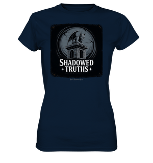 shadowed truths - düstere gargoyle - kunst mit tiefgründiger symbolik - Ladies Premium Shirt | Lady - Shirts | Dark Shadows Arts