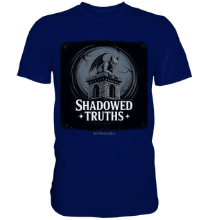 shadowed truths - düstere gargoyle - kunst mit tiefgründiger symbolik - Premium Shirt | Unisex - Shirts | Dark Shadows Arts