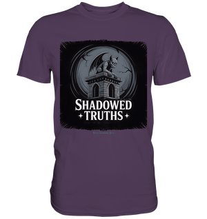 shadowed truths - düstere gargoyle - kunst mit tiefgründiger symbolik - Premium Shirt | Unisex - Shirts | Dark Shadows Arts