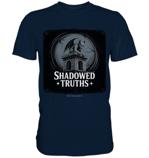 shadowed truths - düstere gargoyle - kunst mit tiefgründiger symbolik - Premium Shirt | Unisex - Shirts | Dark Shadows Arts