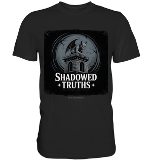 shadowed truths - düstere gargoyle - kunst mit tiefgründiger symbolik - Premium Shirt | Unisex - Shirts | Dark Shadows Arts