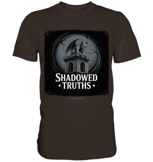 shadowed truths - düstere gargoyle - kunst mit tiefgründiger symbolik - Premium Shirt | Unisex - Shirts | Dark Shadows Arts