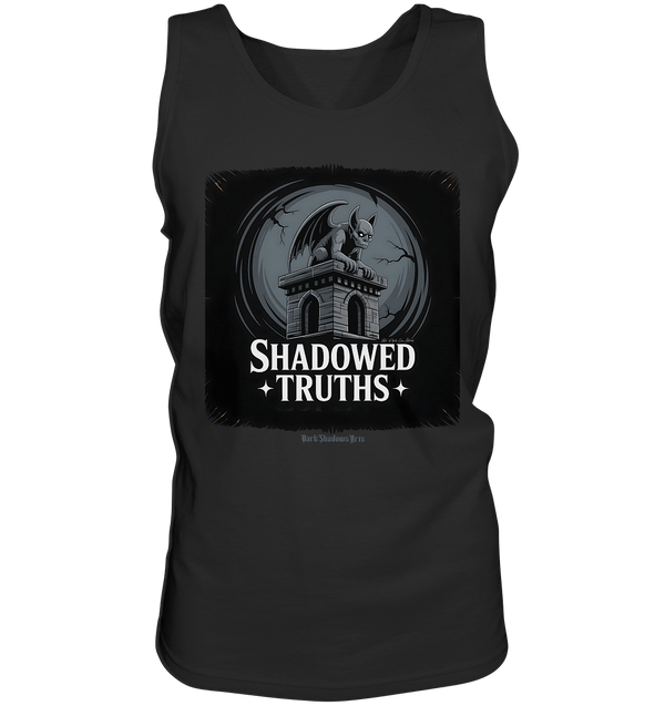 shadowed truths - düstere gargoyle - kunst mit tiefgründiger symbolik - Relaxed Tank Top | Tank - Tops | Dark Shadows Arts