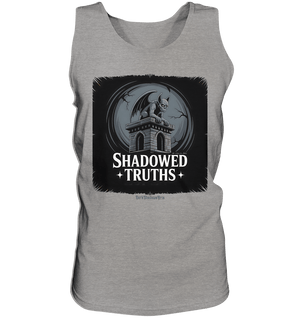 shadowed truths - düstere gargoyle - kunst mit tiefgründiger symbolik - Relaxed Tank Top | Tank - Tops | Dark Shadows Arts