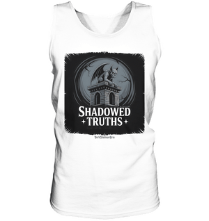 shadowed truths - düstere gargoyle - kunst mit tiefgründiger symbolik - Relaxed Tank Top | Tank - Tops | Dark Shadows Arts