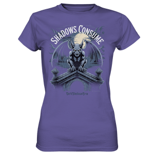 Shadows Consume - Das Geheimnis der Flügel in der dunklen Nacht - Ladies Premium Shirt | Lady - Shirts | Dark Shadows Arts