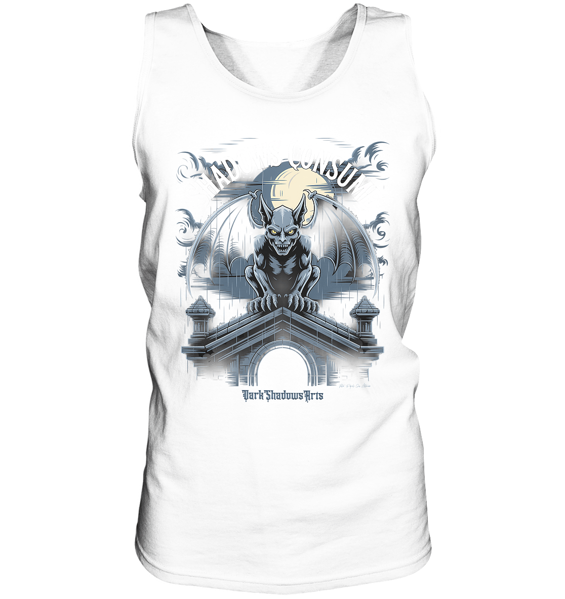 Shadows Consume - Das Geheimnis der Flügel in der dunklen Nacht - Relaxed Tank Top | Tank - Tops | Dark Shadows Arts