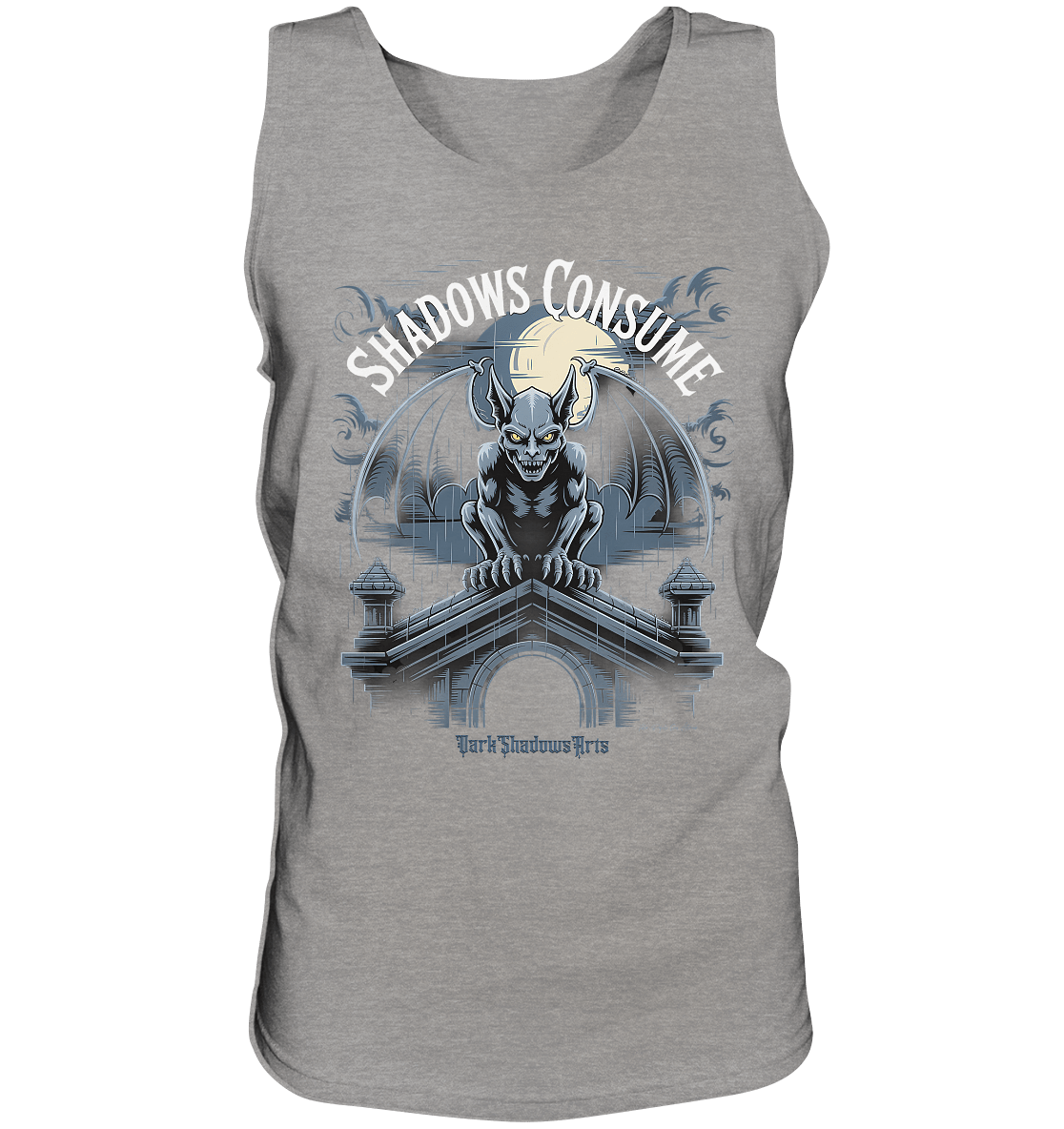 Shadows Consume - Das Geheimnis der Flügel in der dunklen Nacht - Relaxed Tank Top | Tank - Tops | Dark Shadows Arts
